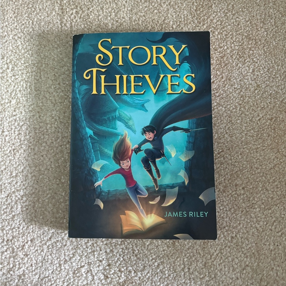 “Story Thieves” book